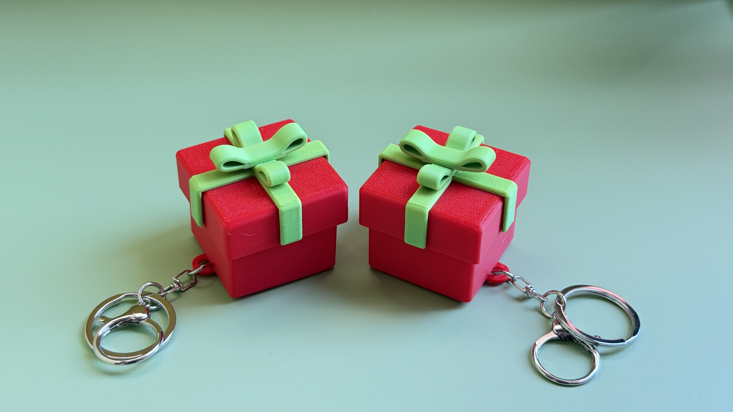3D Printed Christmas Gift Keychain