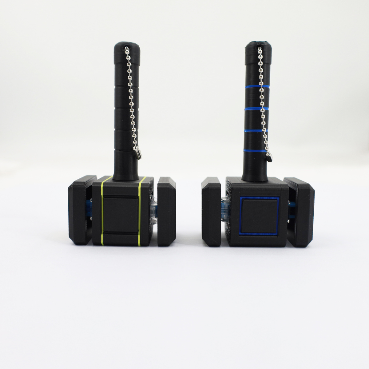 Thor's Hammer Stress-Relief Button Keychain