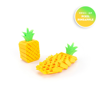 3D Printed Telescopic Stress-Relief Pineapple