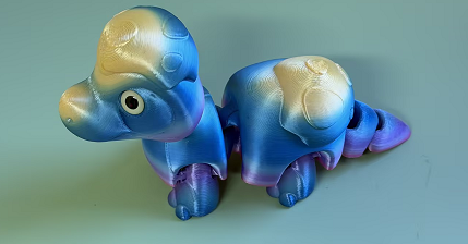 3D Printed Dinosaur figurine