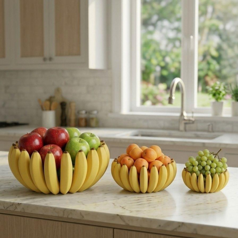 3D-printed banana tray