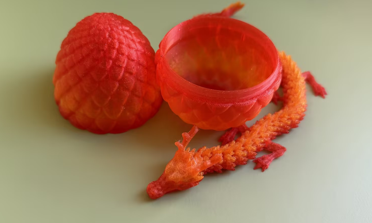 3D Printed Dragon egg