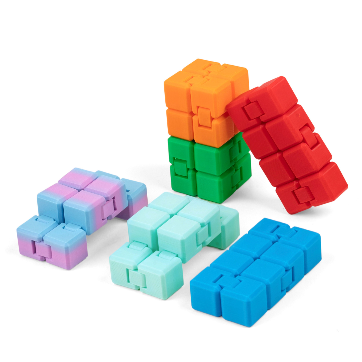 3D-printed infinite 2x2 Rubik's cube