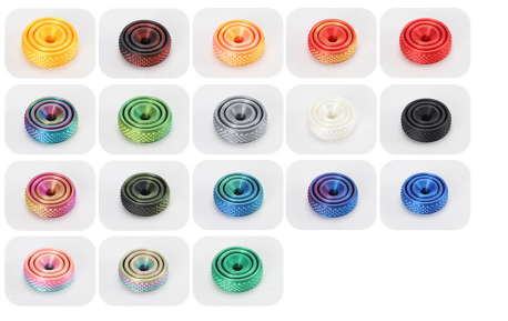 3D-printed fidget spinner stress-relief toy
