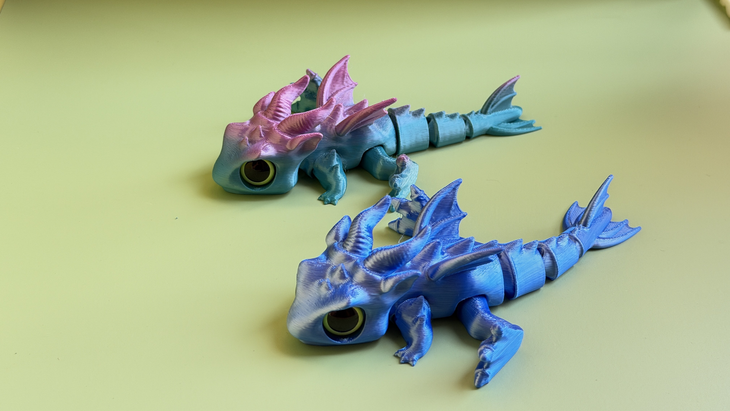 3D-printed dinosaur figurine