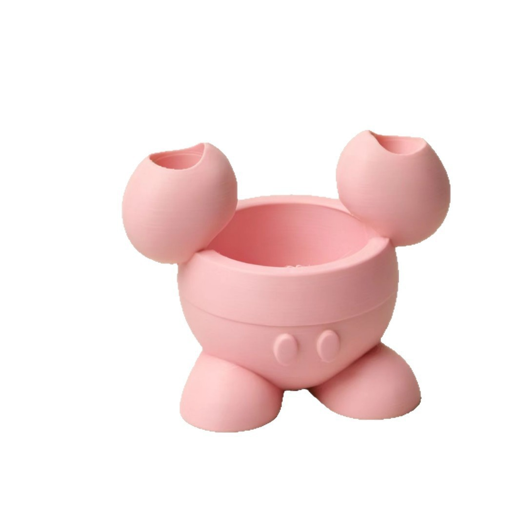 3D-printed Mickey-shaped storage container