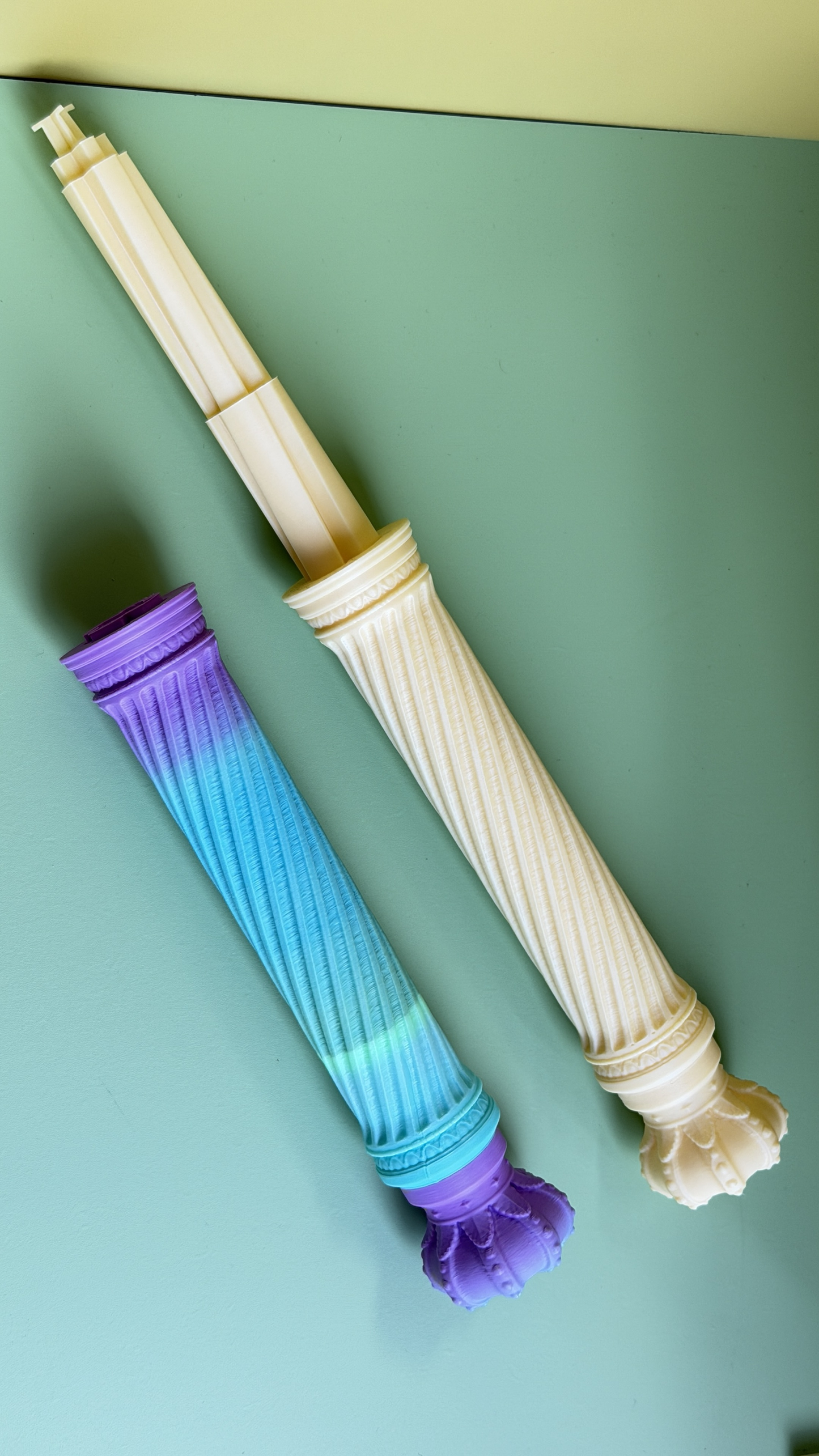 3D Printed Magic Wand Telescopic Sword Ornament