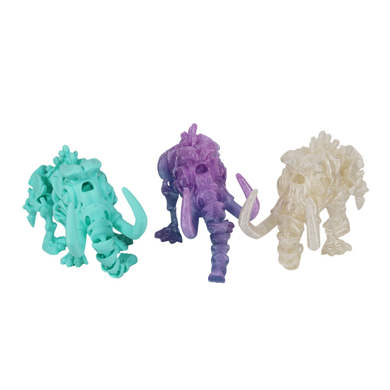 New 3D-printed mammoth skeleton