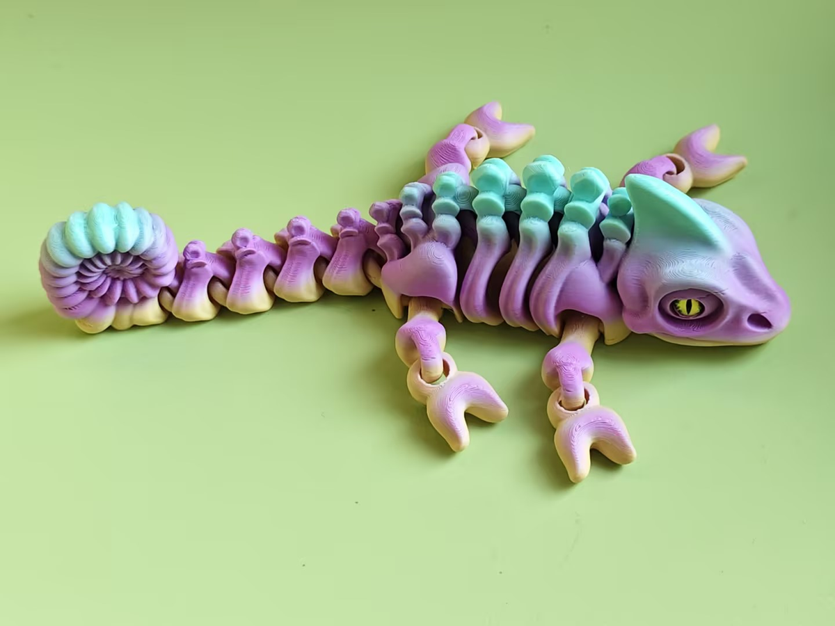 3D Printed Dinosaur figurine