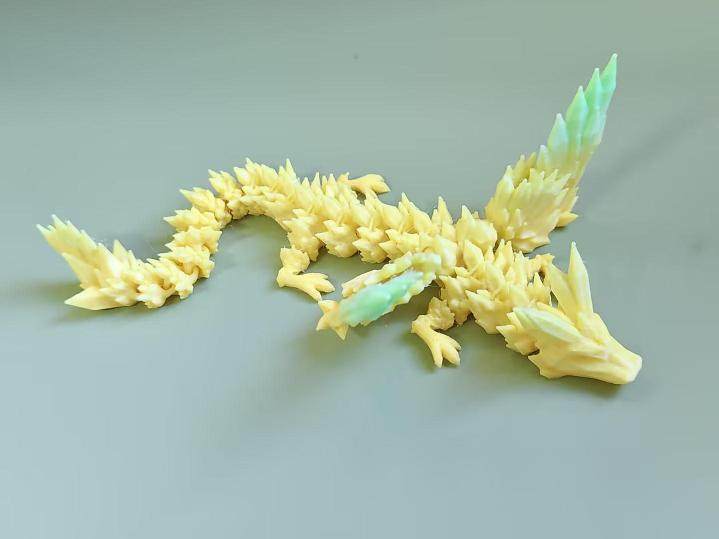 3D Printed dragon figurine
