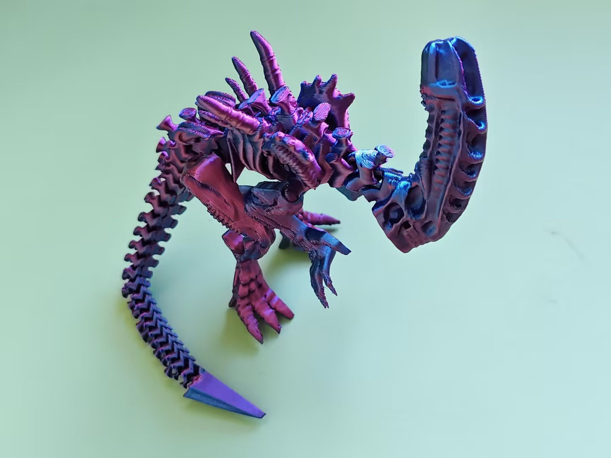 3D Printed Dinosaur figurine