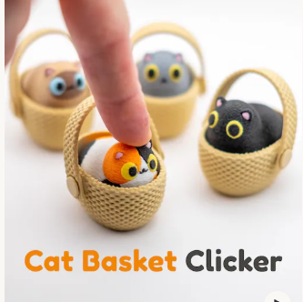 Cat Basket Fidget Clicker
