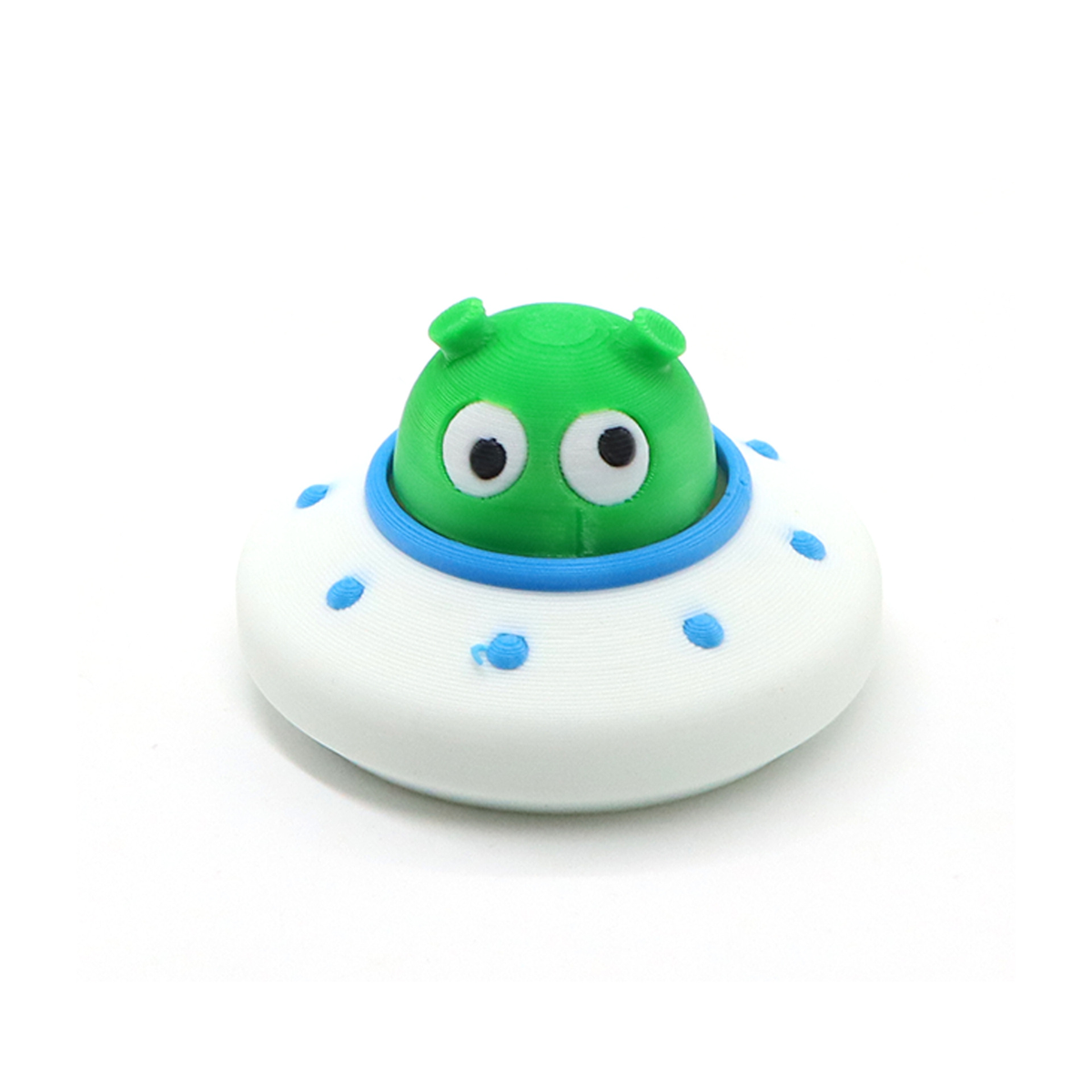 3D-Printed "Silly Spaceship" Clicker