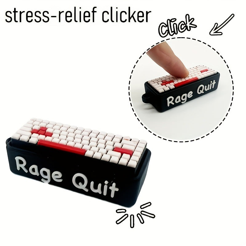 3D-Printed Mechanical Keyboard Switch Clicker Keychain