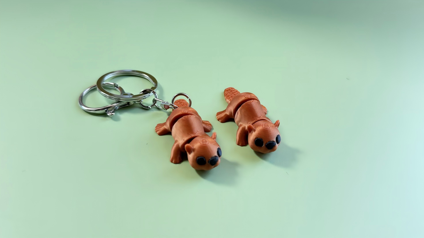 3D Printed Sea Lion Keychain