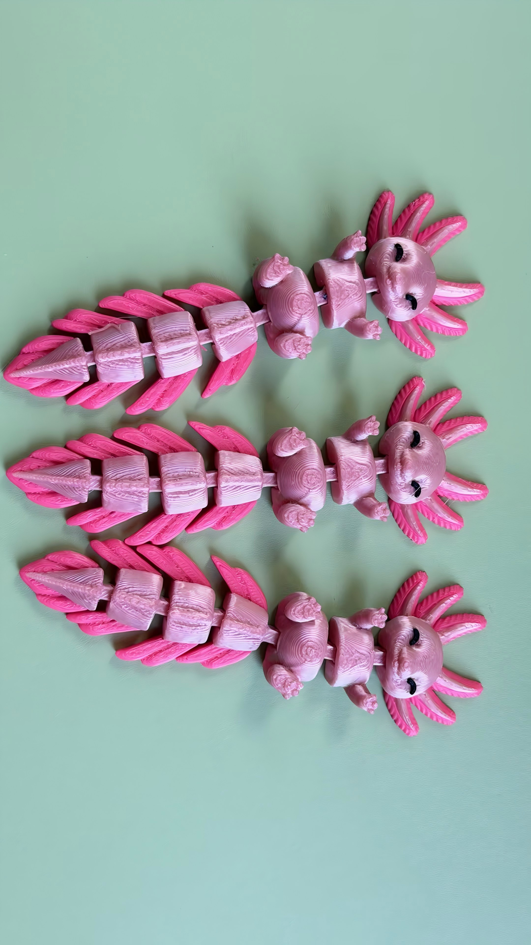 3D Printed Axolotl Figurine