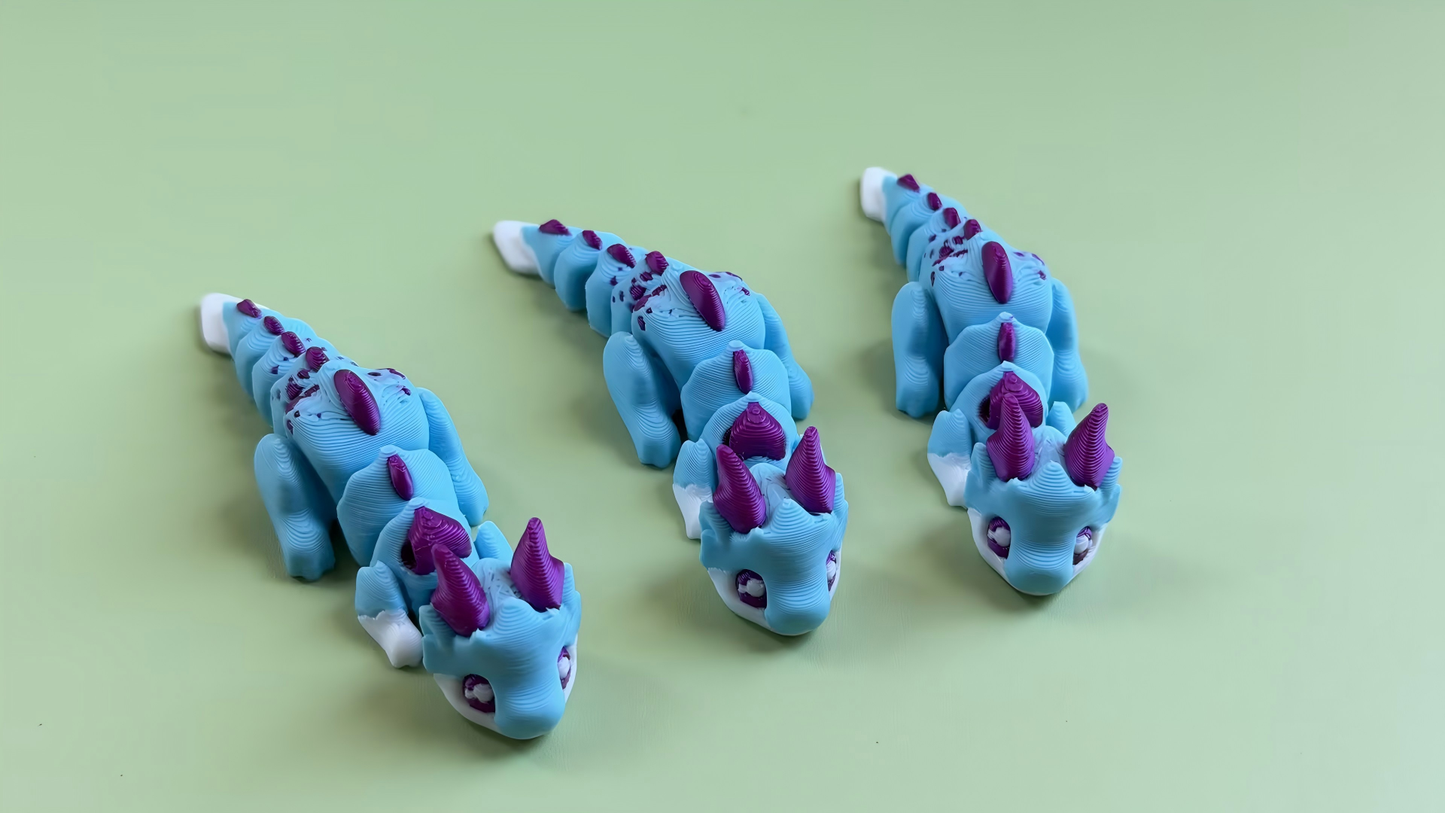 3D Printed Dinosaur Figurine