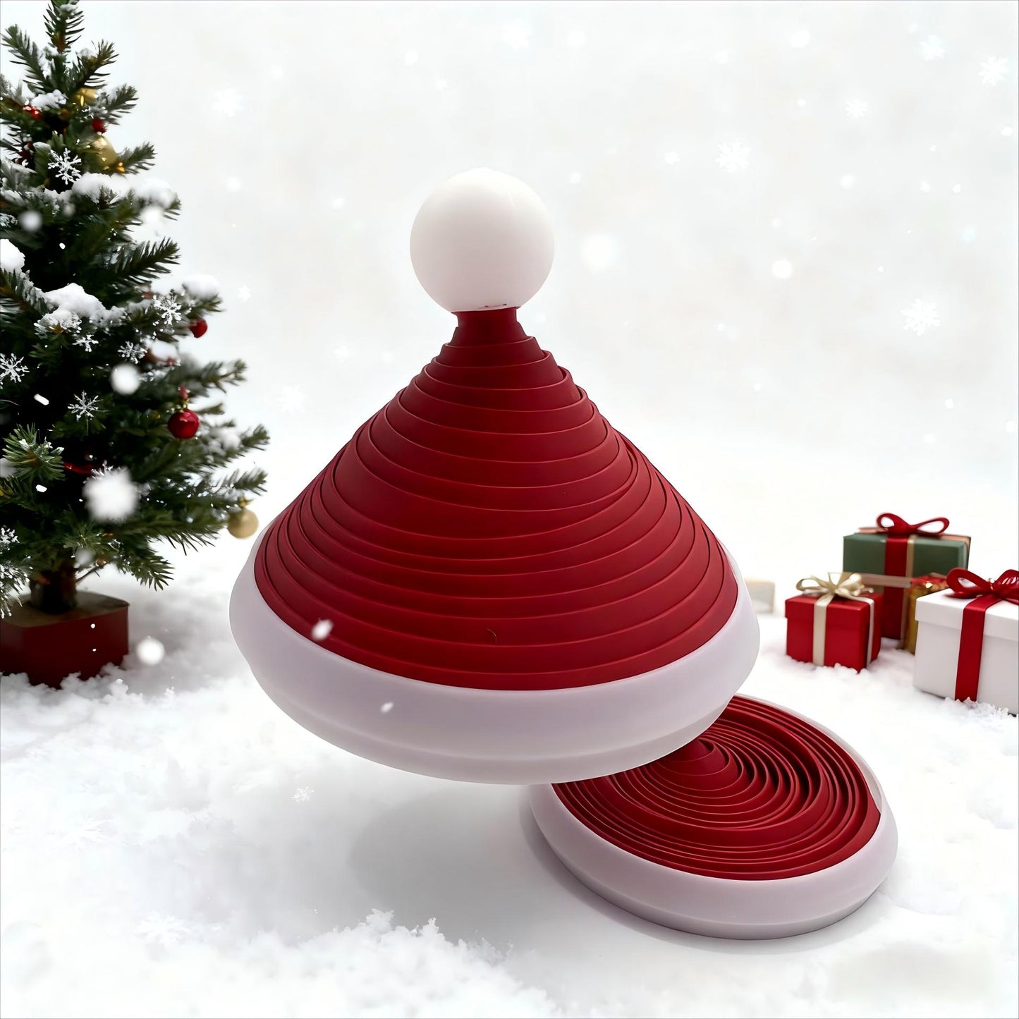 3D Printed New Telescopic Christmas Hat/Ball