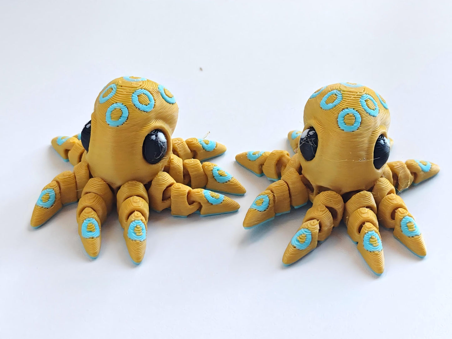 3D-printed octopus figurine