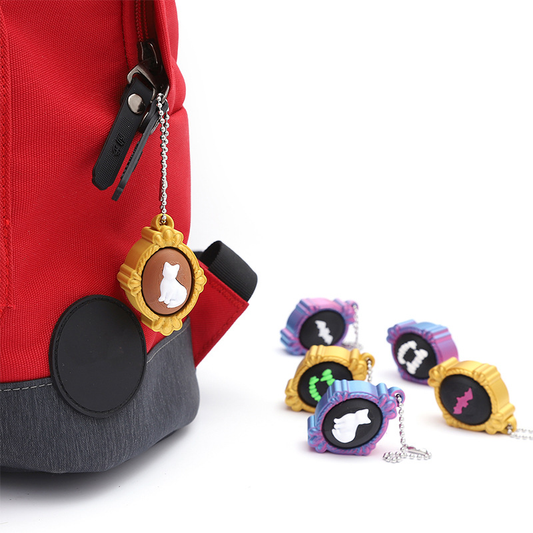 3D Printed Picture Frame Series Fidget Clicker Keychain