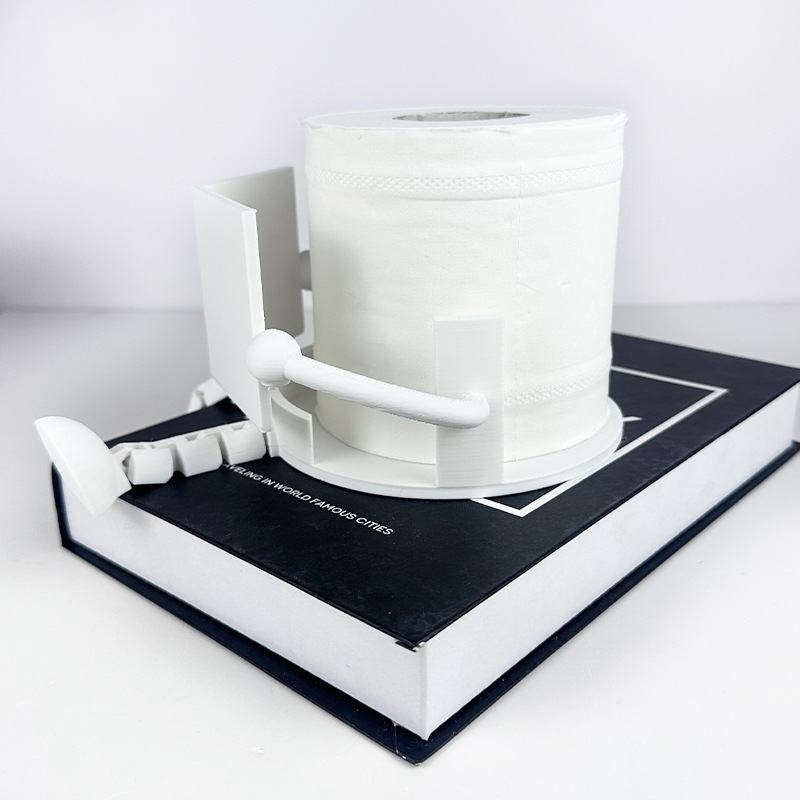3D-printed decorative tissue holder/ornament