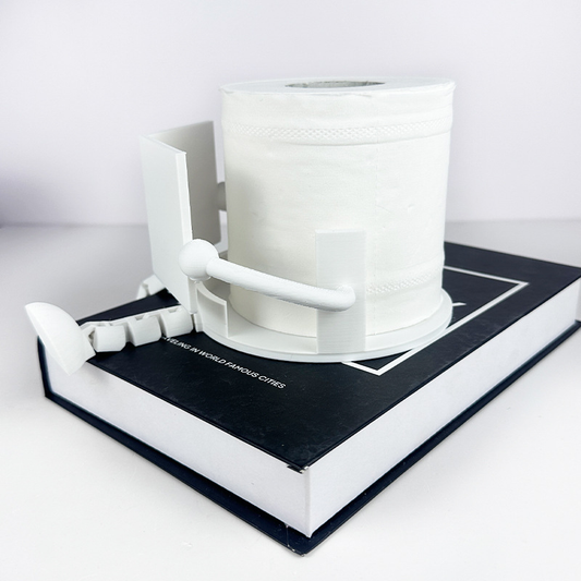 3D-printed decorative tissue holder/ornament