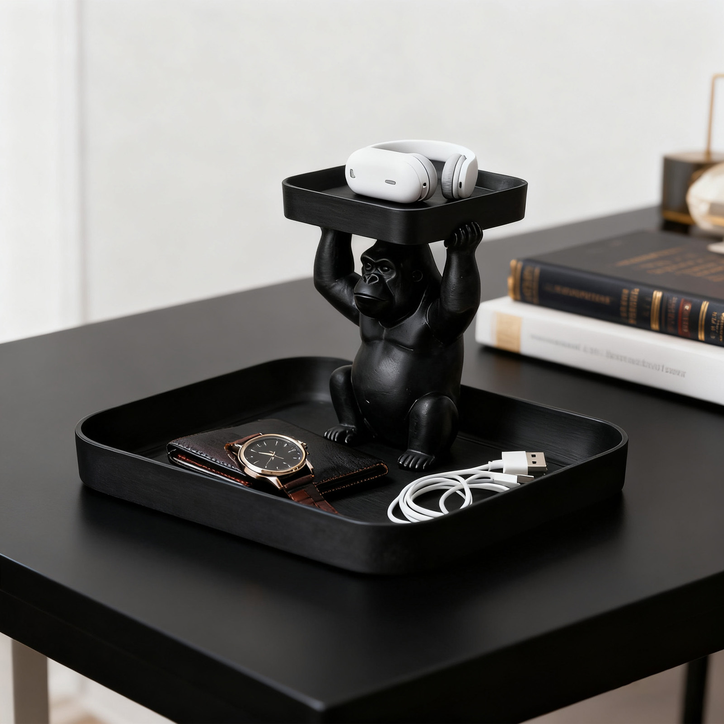 3D-printed gorilla-shaped tray