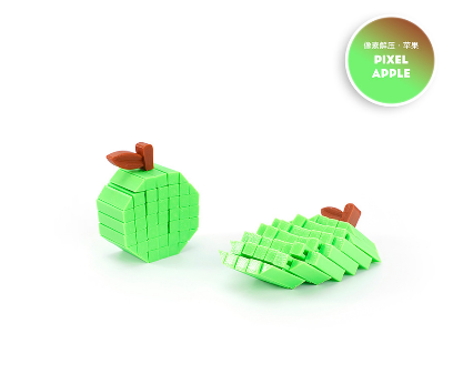 3D Printed Telescopic Stress-Relief Apple