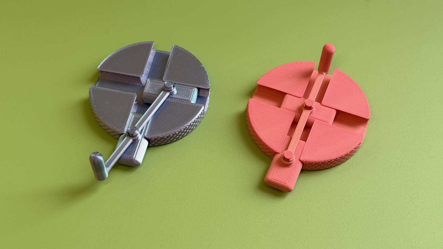 3D printed rotating fidget toy/ornament