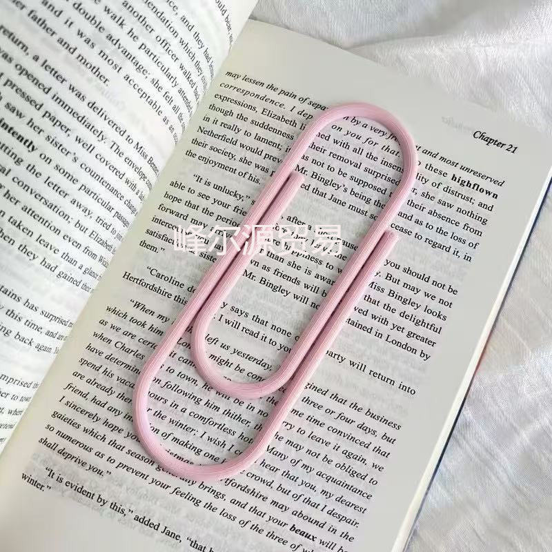 3D-printed paperclip bookmark