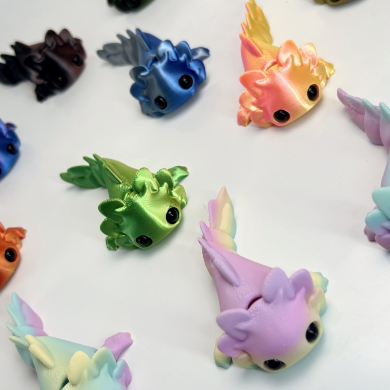 3D-printed small marine animals