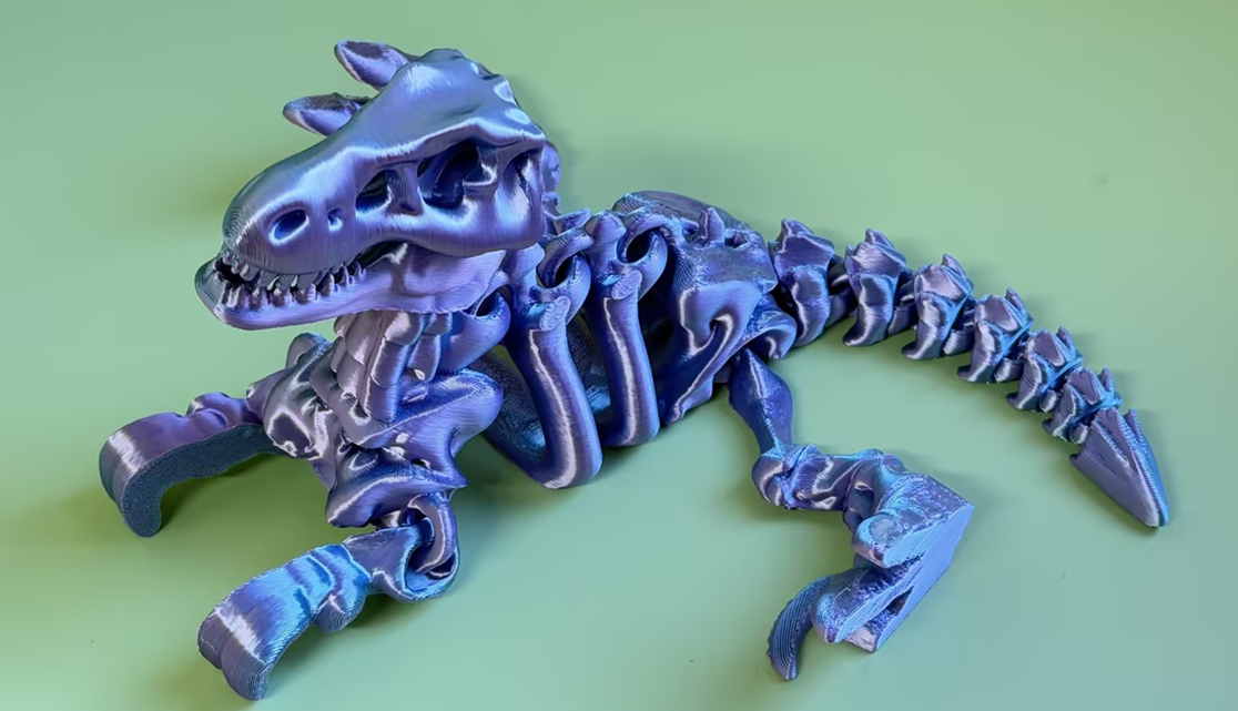 3D Printed Dinosaur figurine