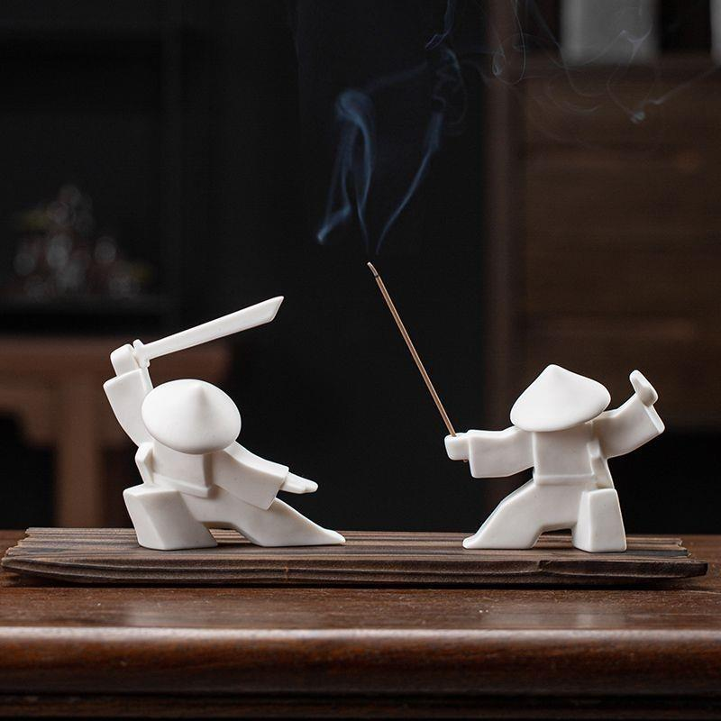 3D-printed "Swordsman" aroma burner/ornament