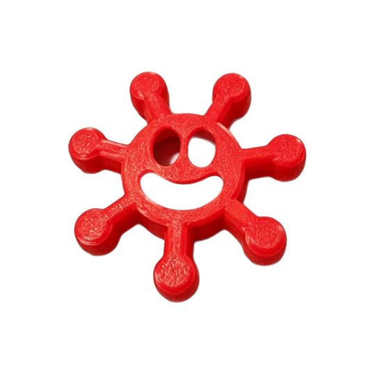 3D-printed sunflower-shaped portable bottle opener