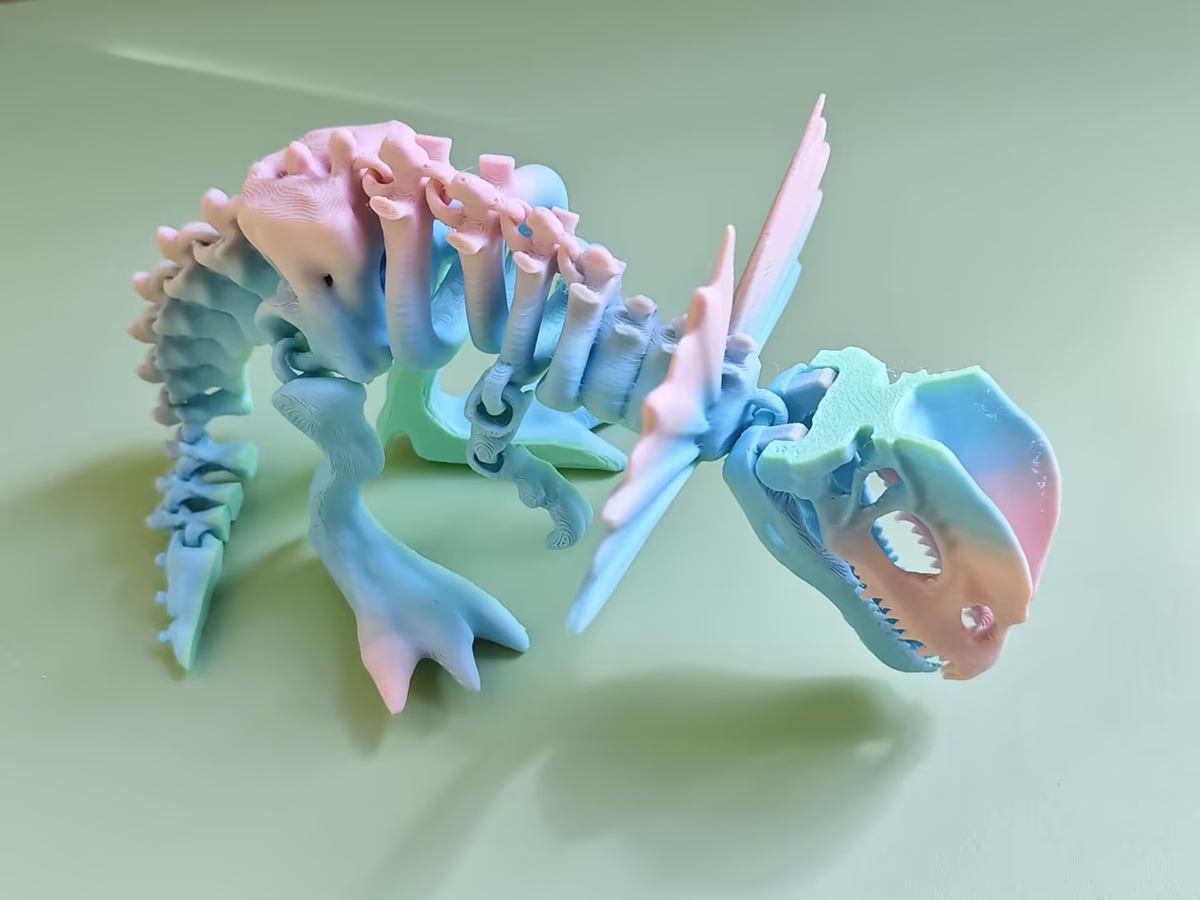 3D Printed Dinosaur figurine