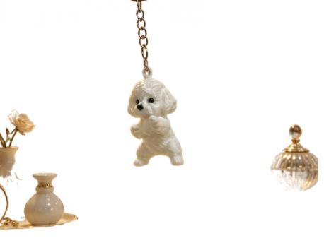 New 3D-printed Kung Fu puppy charm
