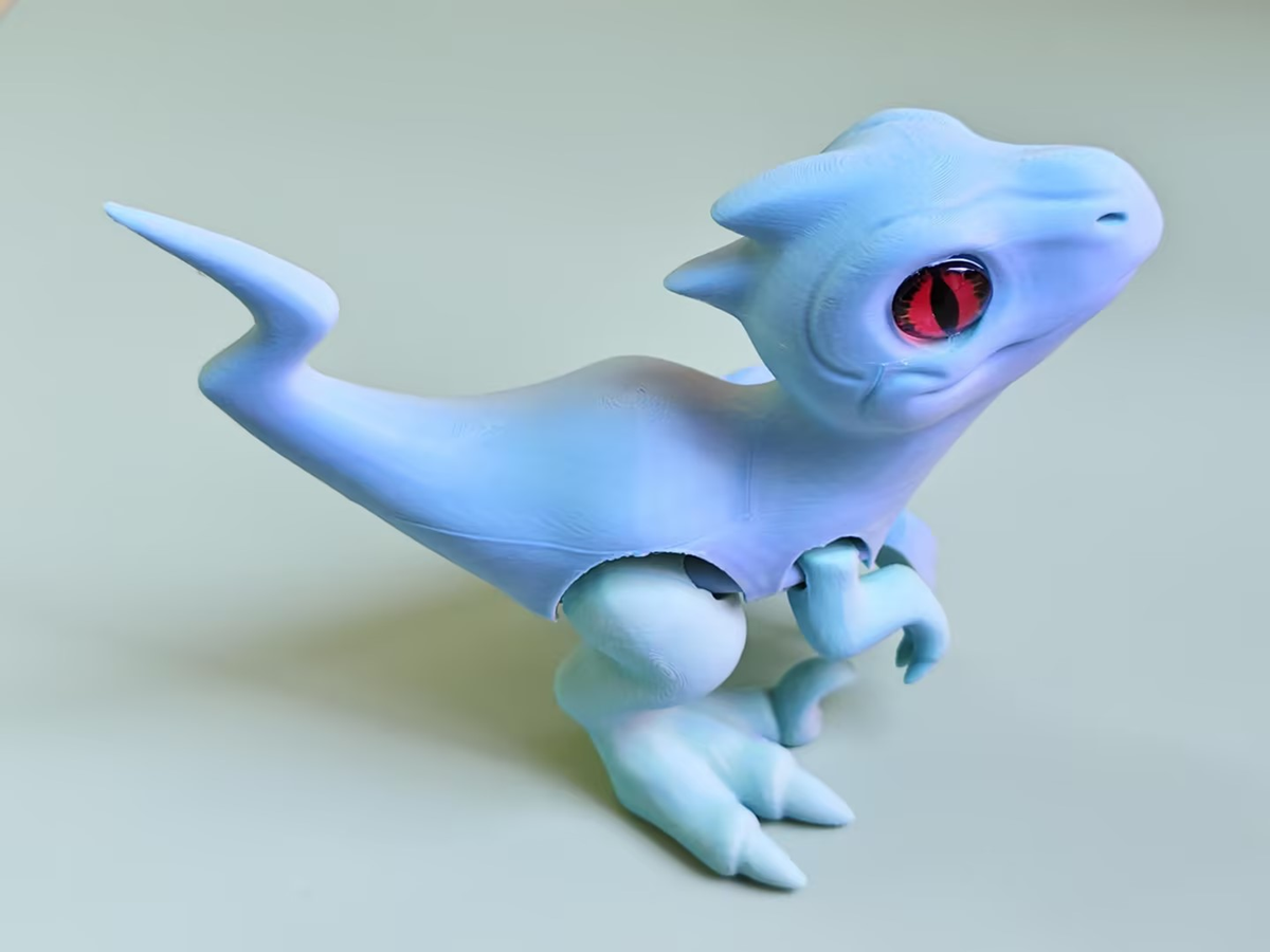 3D Printed Dinosaur figurine