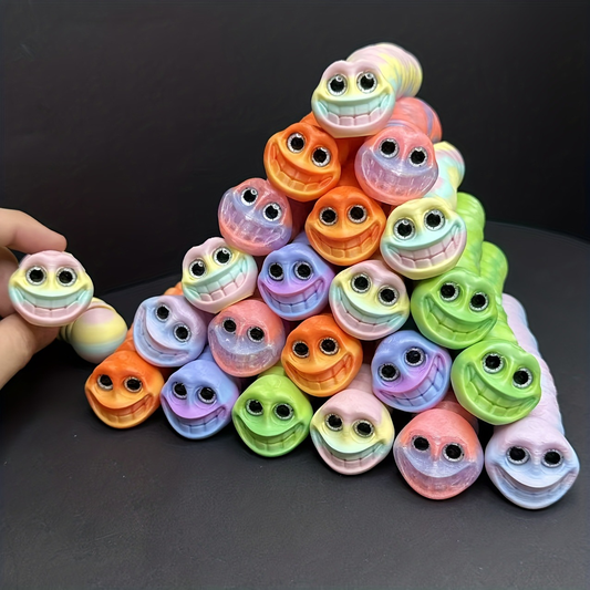 3D-printed magnetic novelty caterpillar