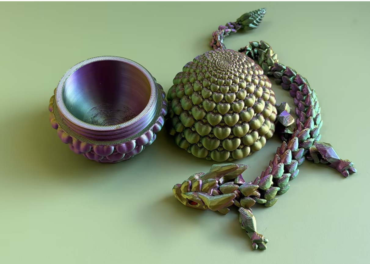 3D Printed Dragon egg