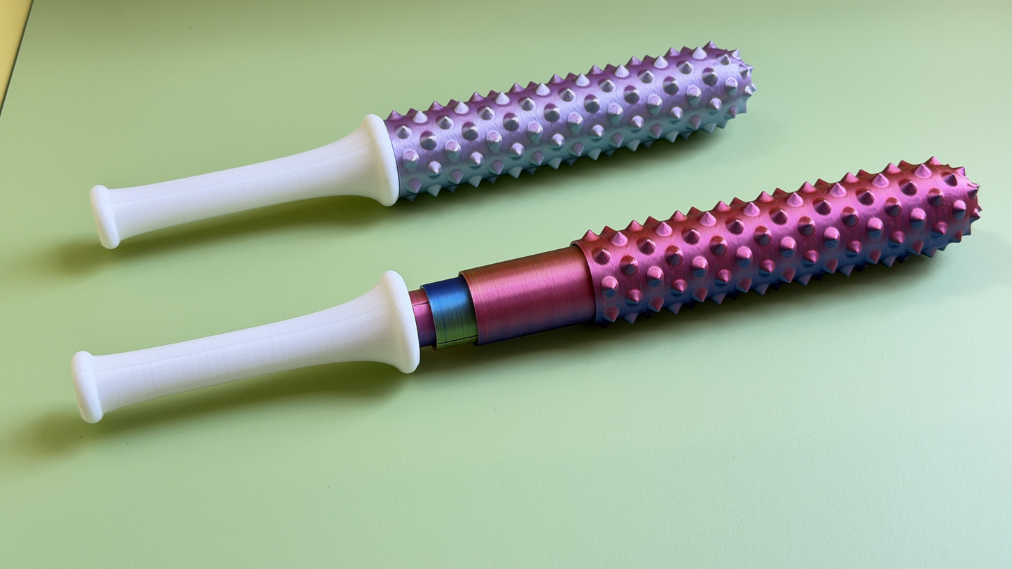 3D-printed telescopic mace