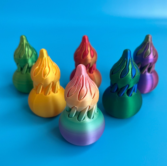 3D Printed Gourd Telescopic Toy
