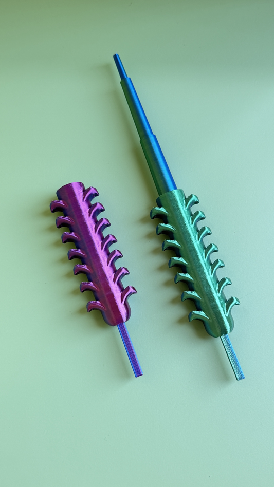 3D Printed Hot Dog Telescopic Sword Ornament