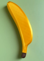 3D printed fidget banana fan