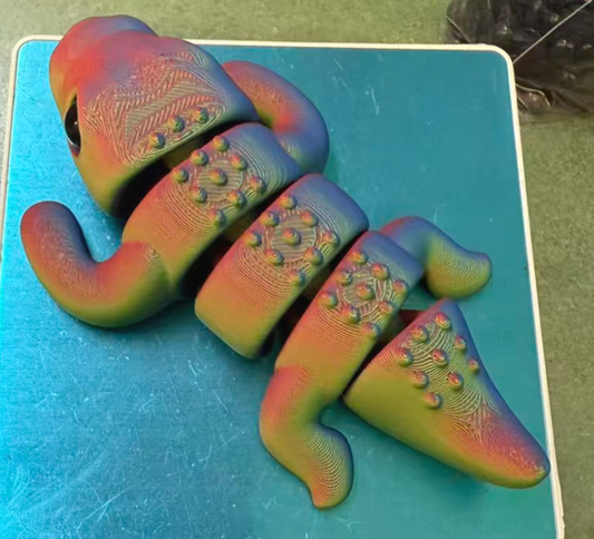 3D Printed Salamander figurine