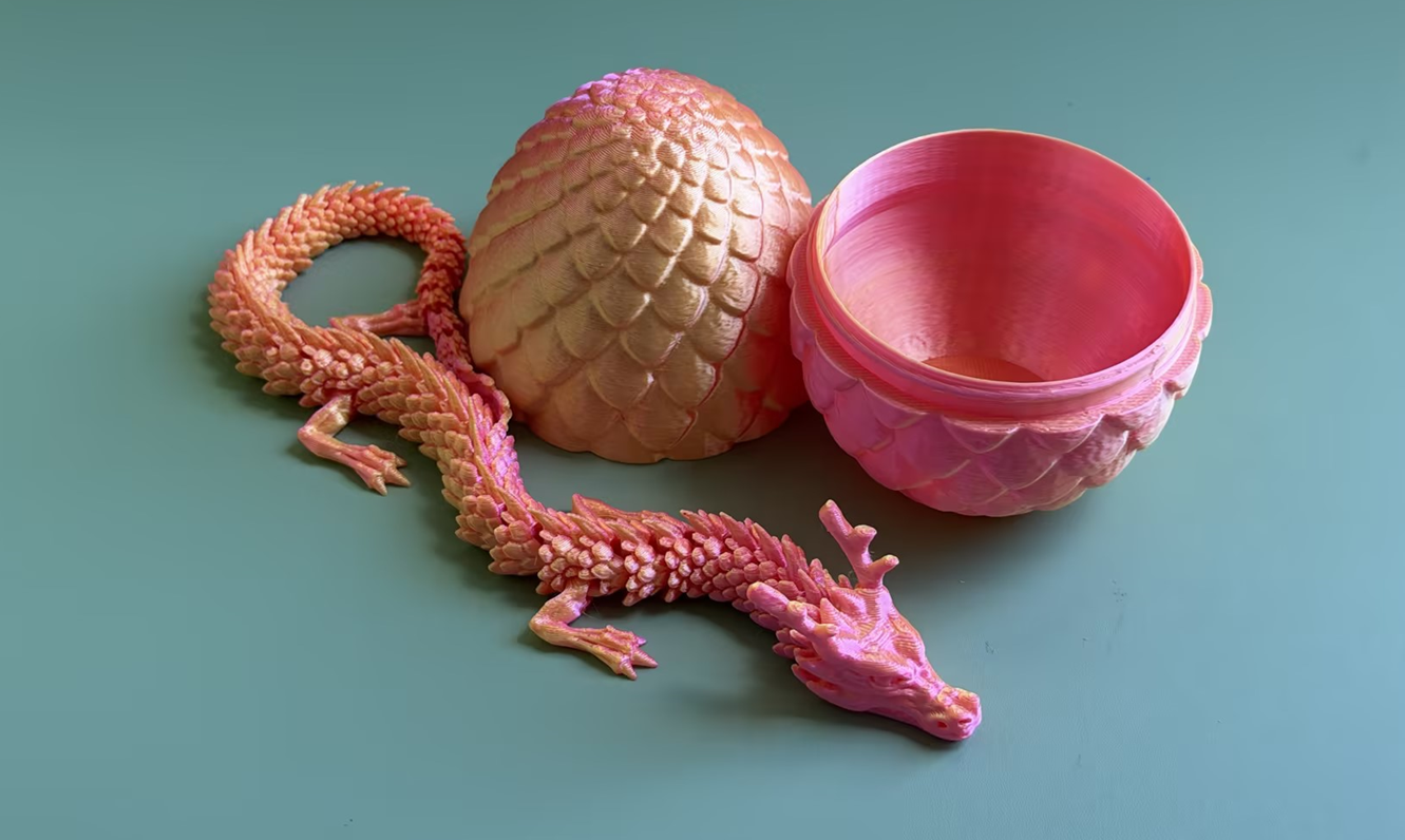 3D Printed Dragon egg