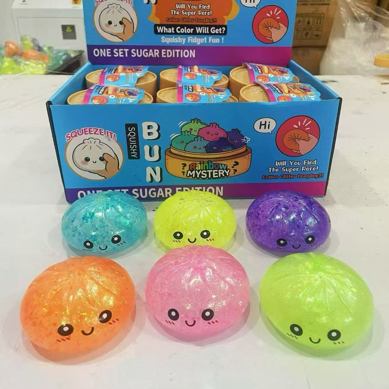 Viral Stress-Relief Dumpling Toy Squeeze Toy