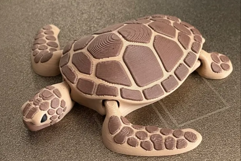 3D Printed Sea Turtle figurine
