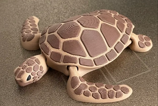 3D Printed Sea Turtle figurine