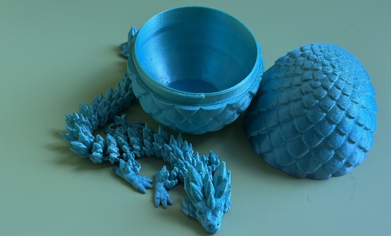3D Printed Dragon egg