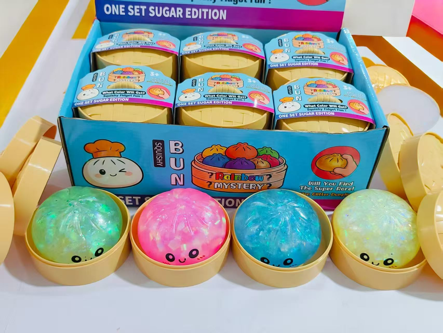 Viral Stress-Relief Dumpling Toy Squeeze Toy